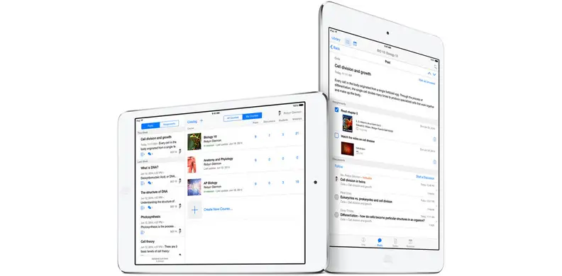 The iTunes U app