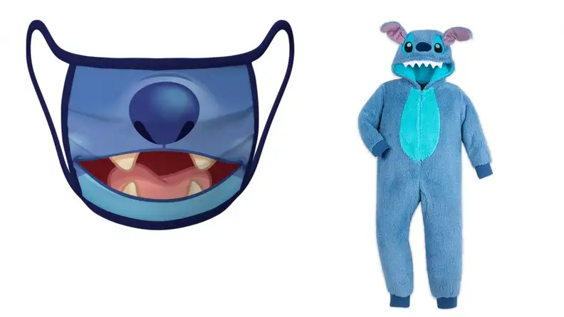 A Stitch mask and costume