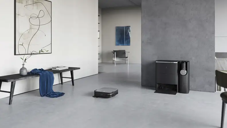 The Ecovacs X2 Combo cleaning a floor