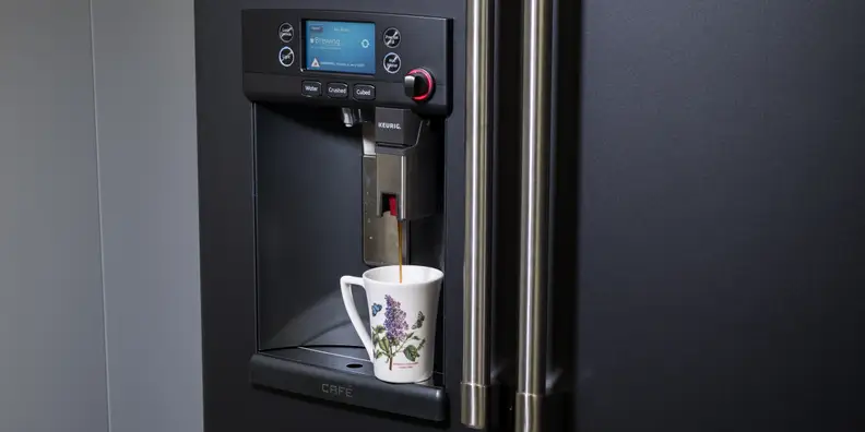 Choose how much coffee you want in your cup