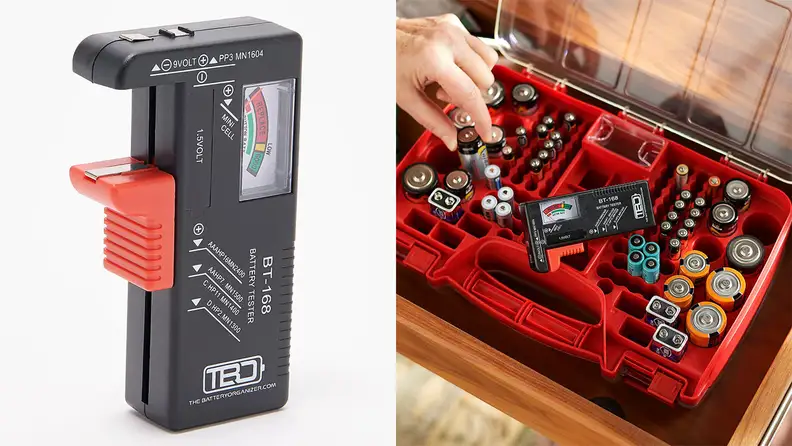 This battery case is one of the best QVC products for home organization.