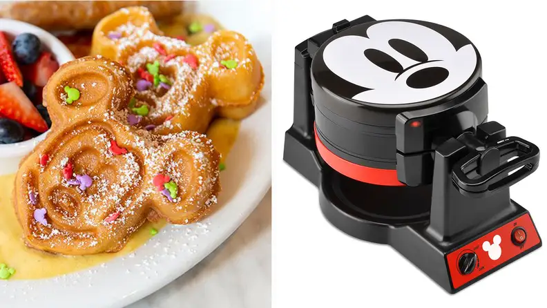 Mickey Mouse waffles