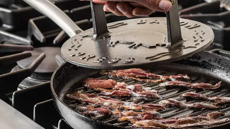 Bellemain Cast Iron Bacon Press