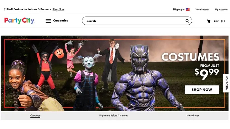 Party City Halloween Shop