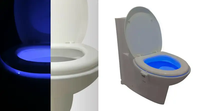Toilet bowl light