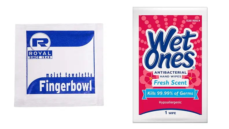 Wet Wipes towelettes