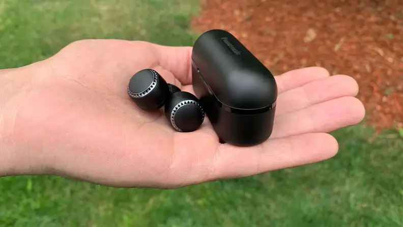 Panasonic RZ-S500W case and buds