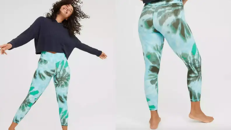 Offline Tie Dye Crossover Leggings