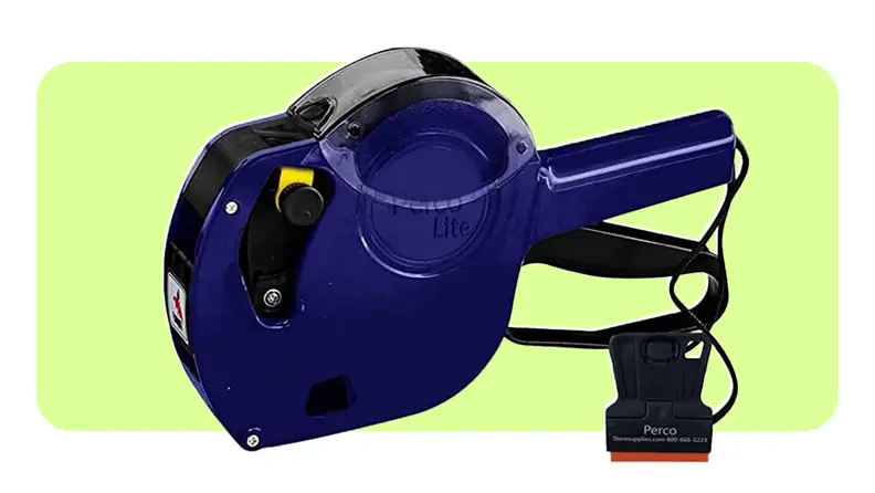 Product shots of Perco Lite 1 Line Dater Gun.