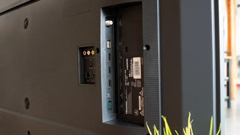 Hisense H8F Connectivity Ports