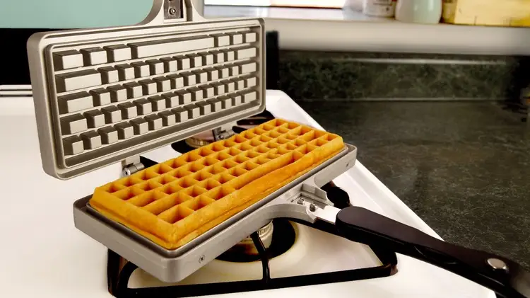 The Keyboard Waffle Iron