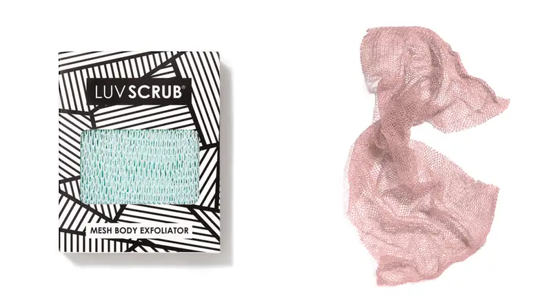 Luv Scrub on white background
