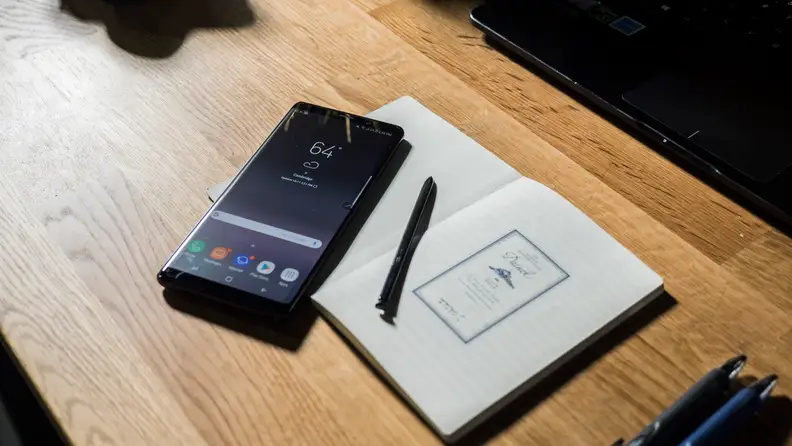 The Samsung Galaxy Note 8