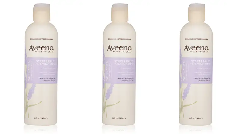 Aveeno Stress Relief Foaming Bath