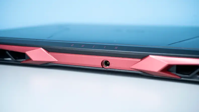 Closeup of rear accent