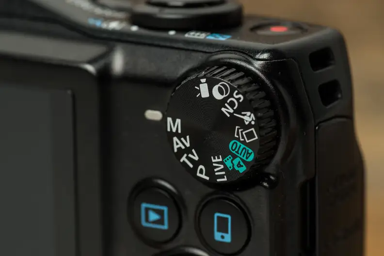 A photo of the Canon PowerShot SX710 HS.