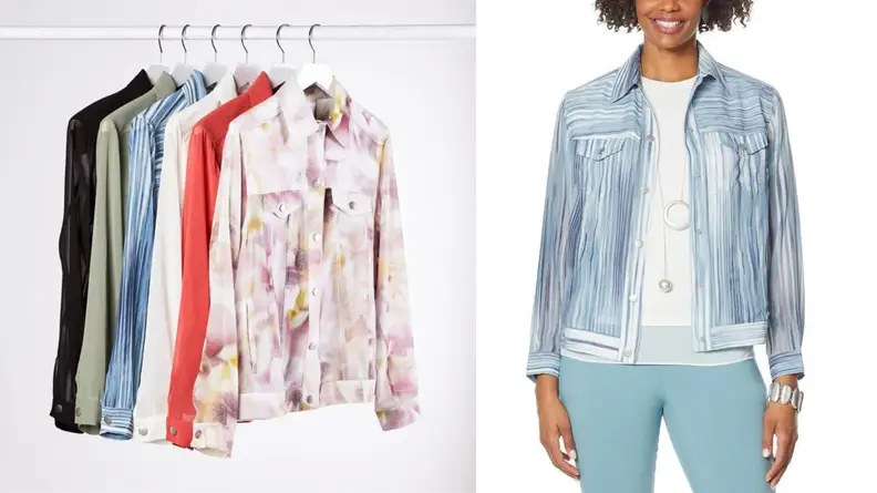 chiffon jacket
