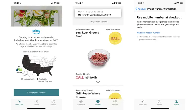 Whole Foods iOS App
