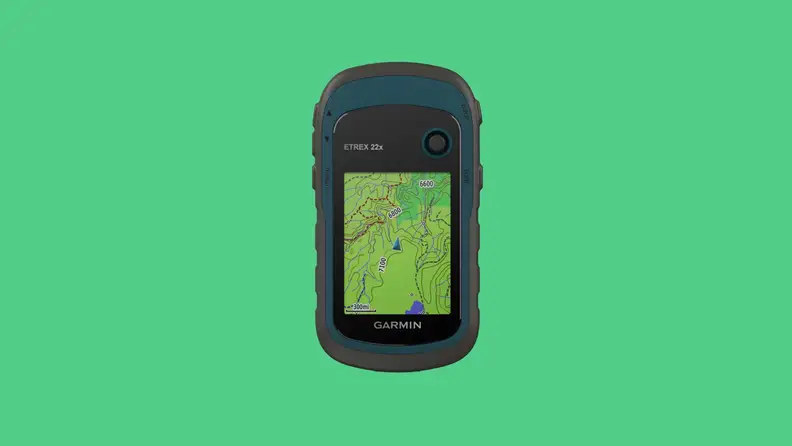 A GPS by Garmin.
