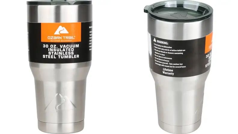 Ozark Trail 30-Ounce Double-Wall, Vacuum-Sealed Tumbler