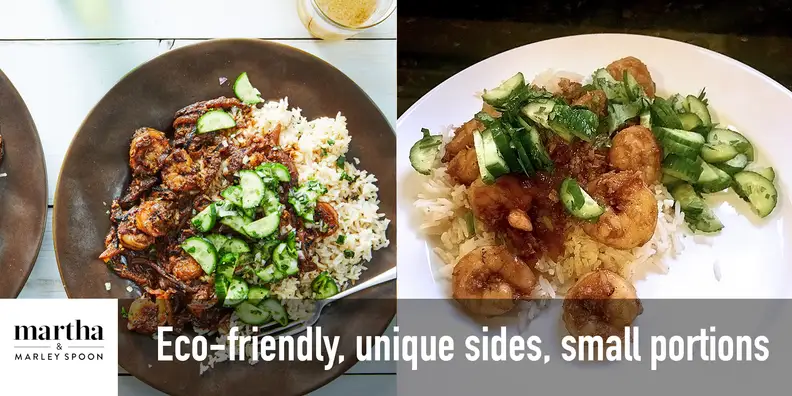 Martha and Marley Spoon meal comparison