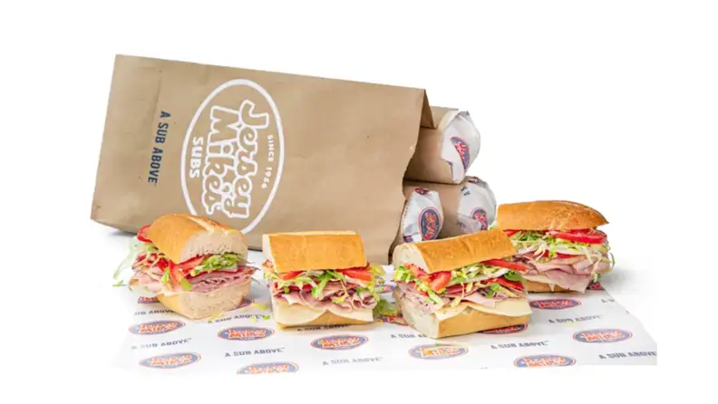 sandwiches on a table