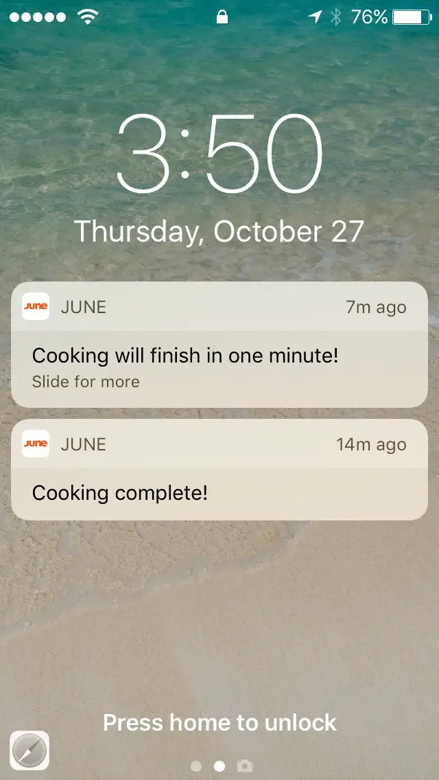 June Oven Timer Fail
