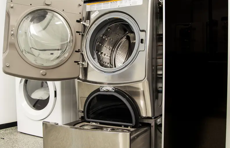 The SideKick is designed to accompany any of LG's full-sized front loaders.