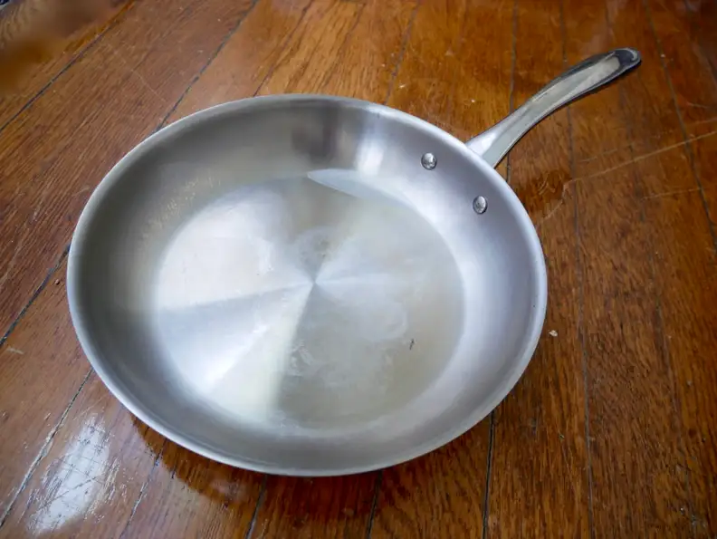 Before pan
