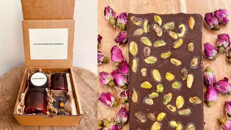 A chocolate making kit.