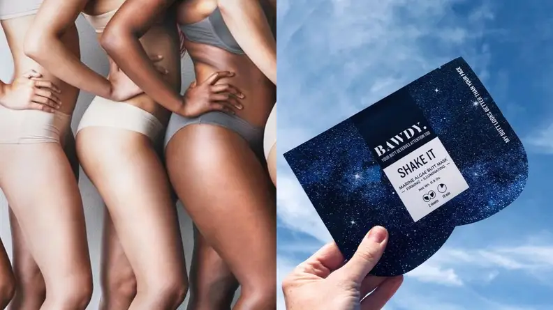 A photo of the Bawdy Butt Masks.