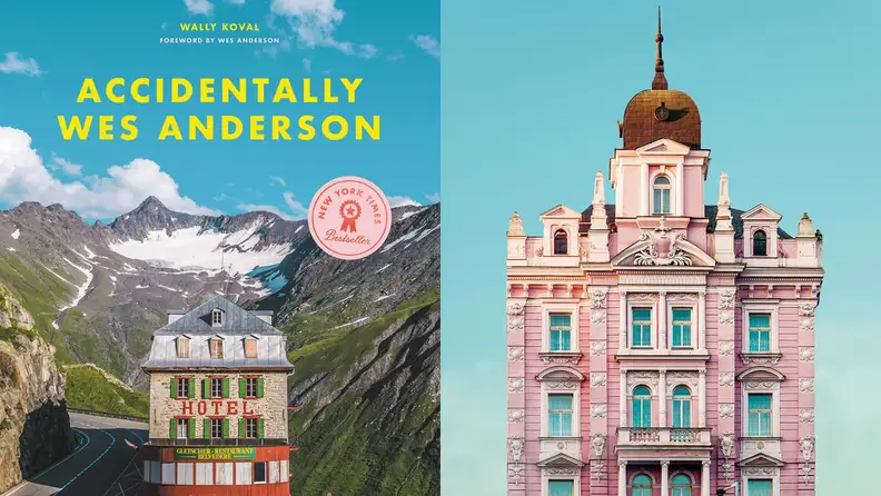 The cover of Accidentally Wes Anderson.