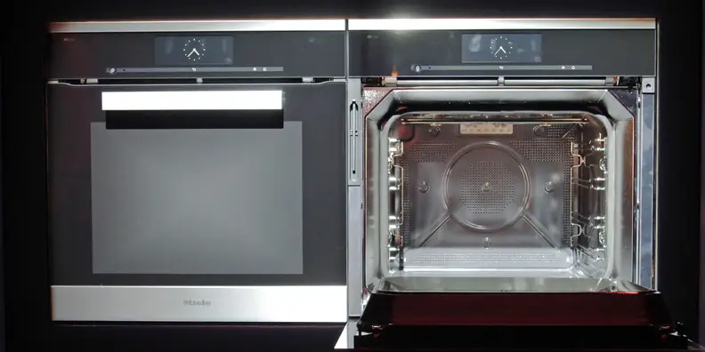 Miele Dialog — open and closed