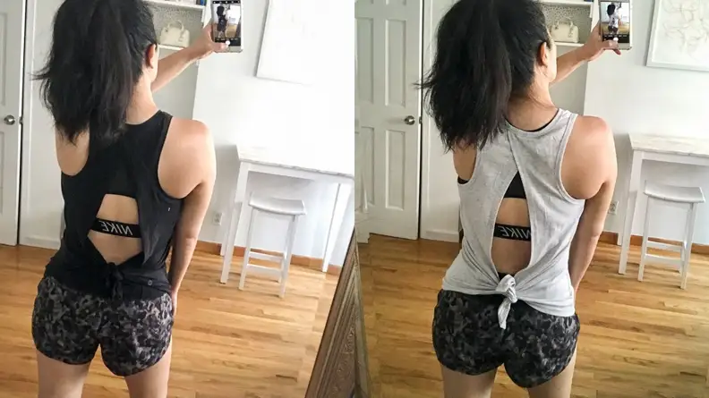 tie tank top
