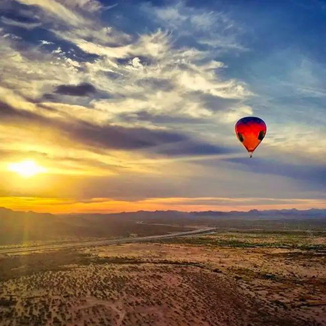 Morning Hot Air Balloon Flight Over Phoenix