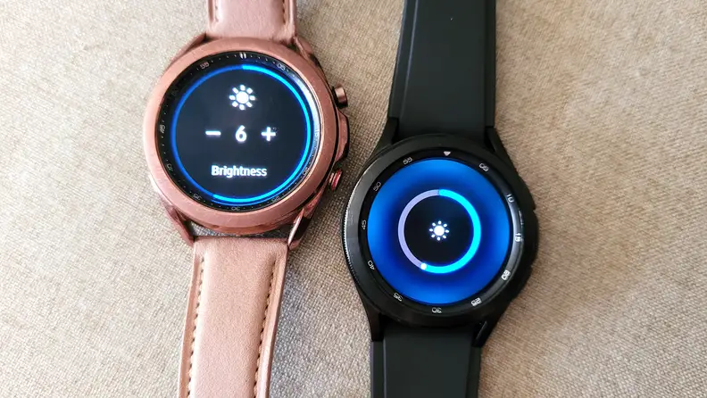 Two smartwatches side by side
