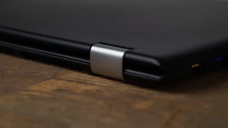 Lenovo's hinge design is the key to  its different use modes.