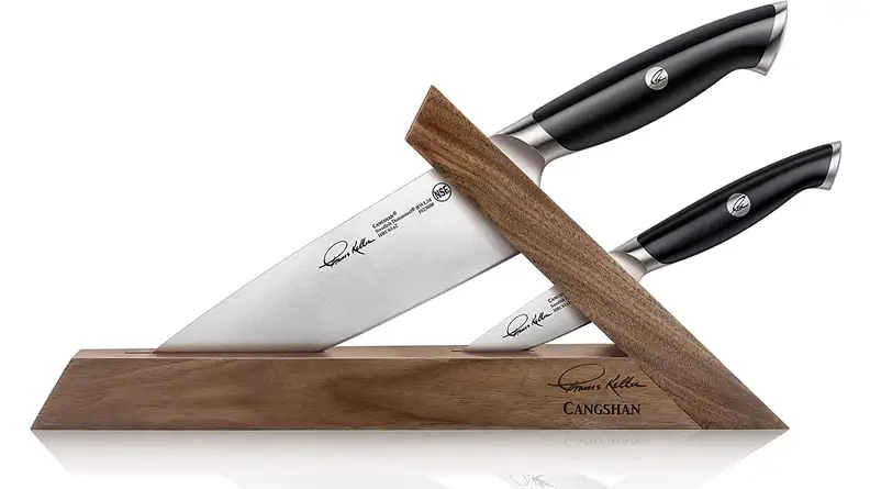 The Cangshan Thomas Keller Signature Collection knife set.