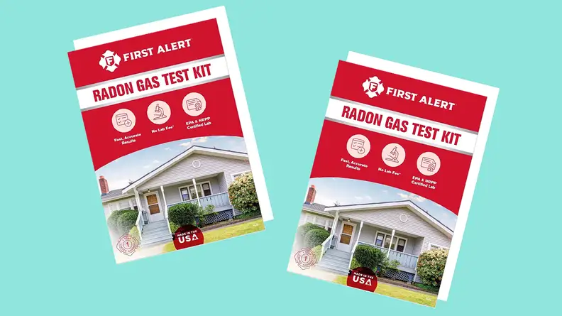 Two copies of a test kit for detecting gas leaks.
