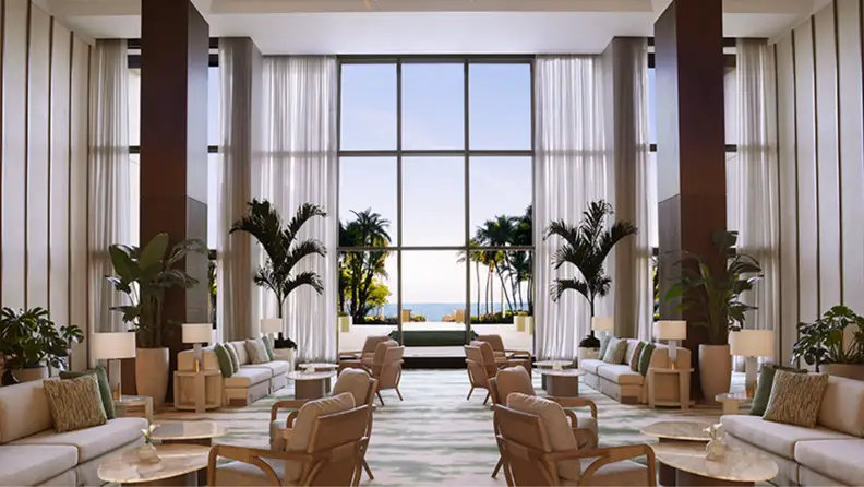 The conference room of a hotel