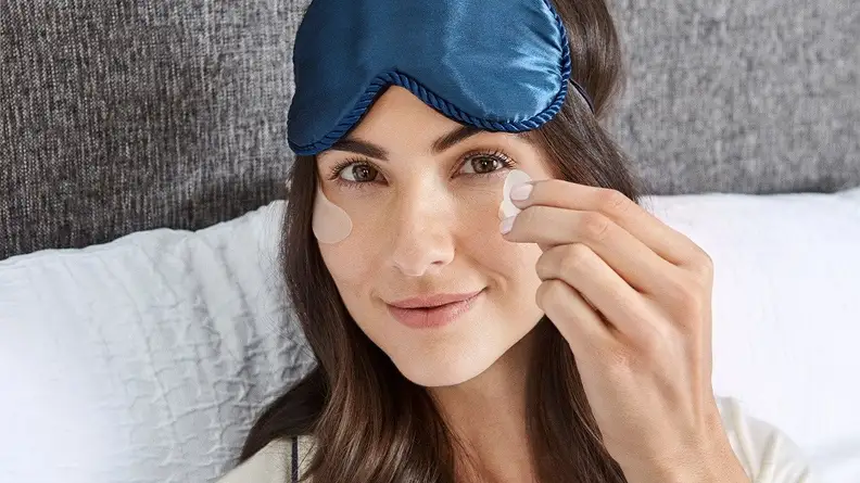 You can use these patches under your eyes or around your mouth.