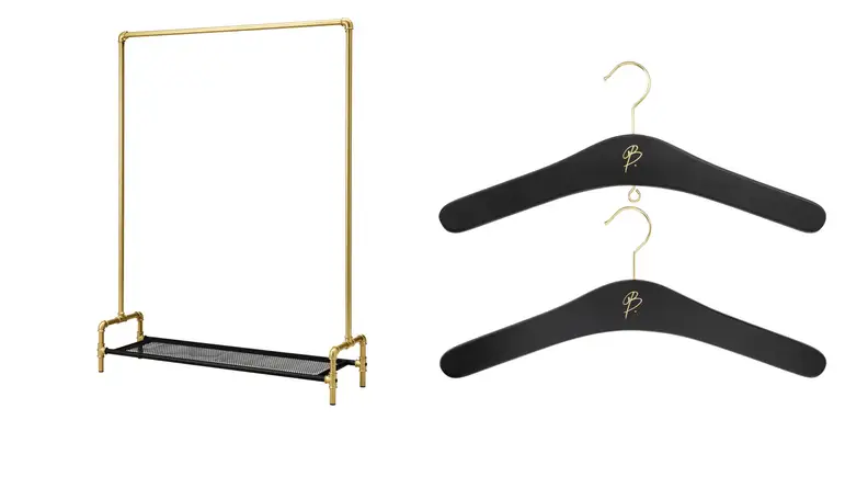 Style your clothes with this ack and hangers