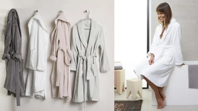 Women's bathrobes.