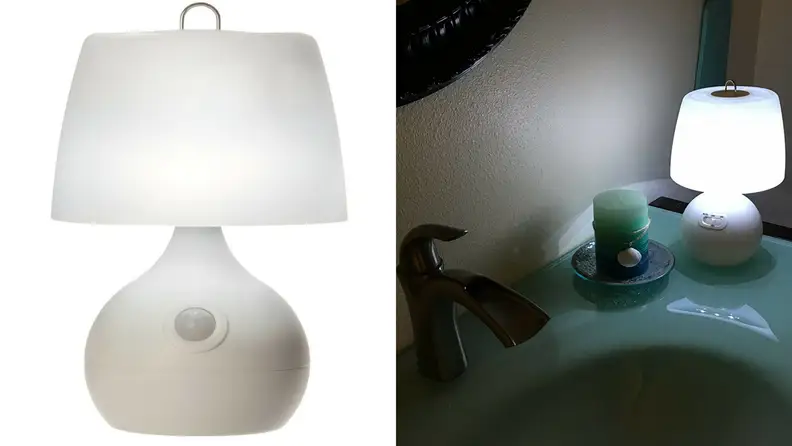 Motion sensor lamp available on Amazon