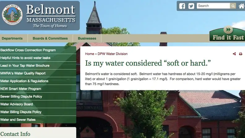 Check with your municipality—they've probably tested the local water