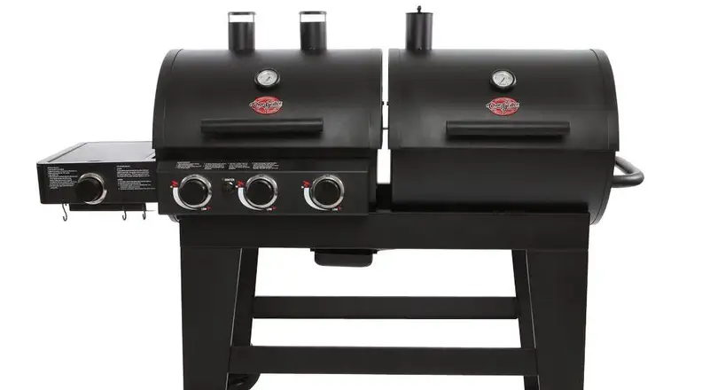 Gas or charcoal? How about both.