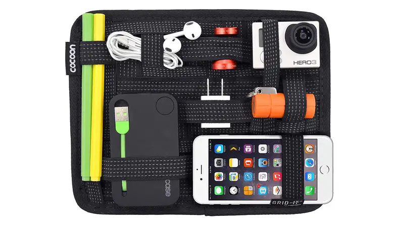The Cocoon GRID-IT! organizer holds earbuds, smartphones, and more, and could be the one of the best birthday gifts for Aries season.