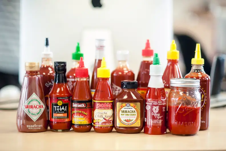 The full sauce roster, or should we say rooster?