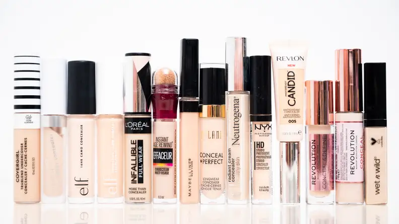 The 14 drugstore concealers we tested.