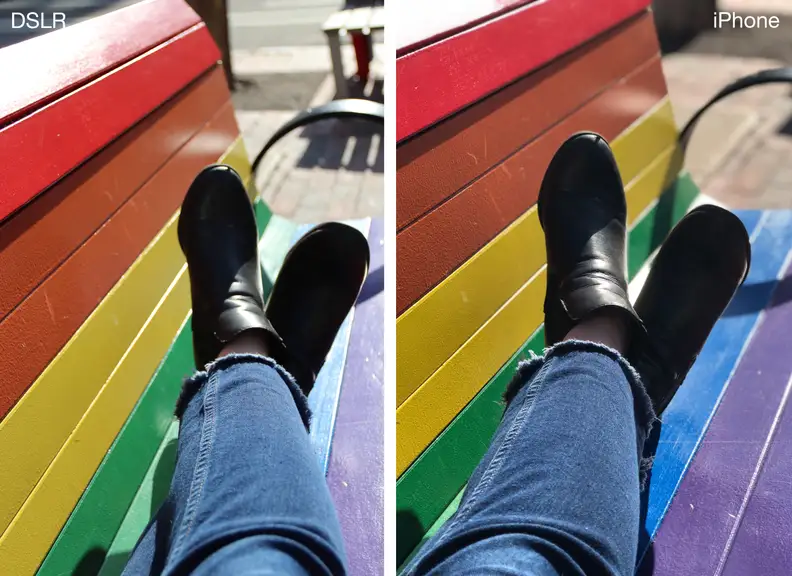 Rainbow Bench